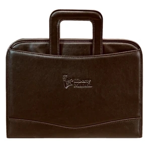 Silkscreen - Executive Organizer With Zipper Closure And 1" Capacity Three-ring Binder