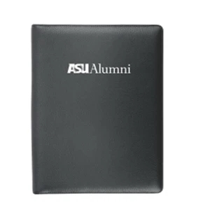 Silkscreen - Genuine Leather Executive Padfolio With 8 1/2" X 11" Writing Pad