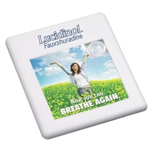 Mix & Match - Square Shaped Sliding Puzzle In A Rectangular Frame With 15 Moveable Tiles