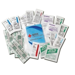 First Aid Kit Contains Wipes, Burn Gel, Bandages, Ointment, Cream, Lip Balm Etc