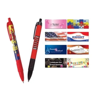 Inspirations Monarch - Plunger Action Retractable Ballpoint Pen. Medium Point, Black