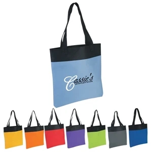 Shoppe - Silkscreen - Tote Bag With 24" Web Handles, 600 Denier Polyester