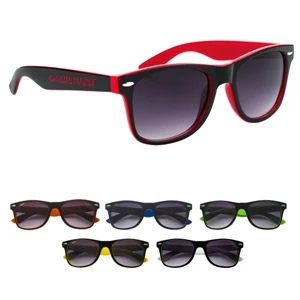 Malibu - Two-tone Sunglasses Made Of Recycled San Material