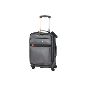 Avolve (tm) Collection - Black - Comfort Grip, One-touch, Dual-trolley 20"/51 Cm Expandable Wheeled Carry-on