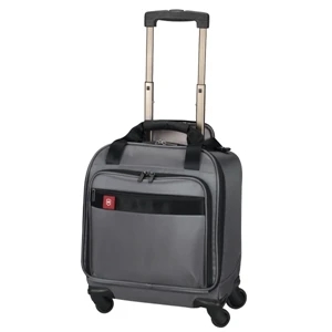 Avolve (tm) Collection - Black - Overnight Wheeled Companion Tote Bag With Retractable Handle