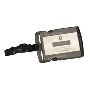 Lifestyle Accessories 3.0 Collection - Gray - Tracking Id Luggage Tag With Lost Bag Recovery Program