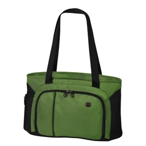 Werks Traveler (tm) 4.0 Collection - Black-black - Zippered Shoulder Shopping Tote Bag