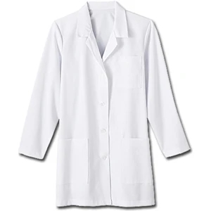 White Swan Meta Labwear - Ladies' 33" Labcoat With Pencil Pocket Stitch On Breast Pocket