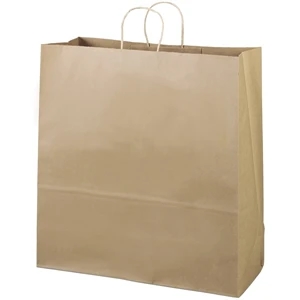 Eco-duke Shopper - Brown Kraft Shopping Bag Made From 100% Recycled Paper