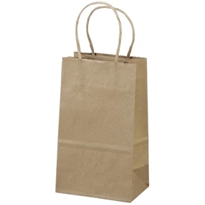 Eco-pup Shopper - Brown Kraft Shopping Bag Made From 100% Recycled Paper