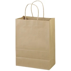 Eco-jenny Shopper - Brown Kraft Paper Shopping Bag Made From 100% Recycled Paper