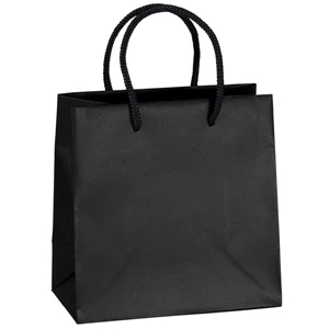 Dublin Eurototes - Matte Laminated Paper Shopping Bag With Matching Macrame' Handles