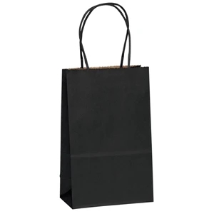 Toto Shopper - Matte Paper Shopping Bag With Twisted Kraft Paper Handles
