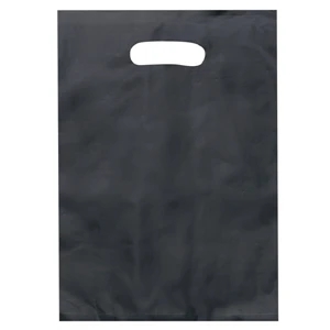 Diana Brite - Hi-density 2.5 Mil Frosted Plastic Shopping Bag With Die Cut Handles