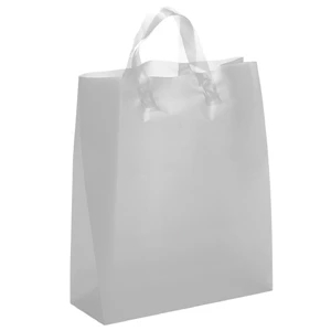 Iris Brite Shoppers - Hi-density Color Plastic Bag With Matching Fused Loop Handles