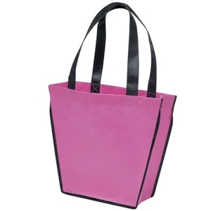 Carnival (tm) - Tote Bag Made Of Polypropylene Material With 18" Handles And Black Accent Piping