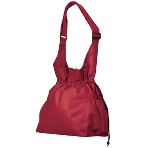 Cinch Tote - Tote With Die Cut Carrying Handles And Adjustable Shoulder Strap And More