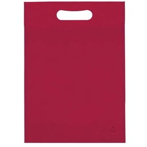 10" X 14" - Non Woven Die Cut Handle Bag With Logo Imprinted On Both Sides