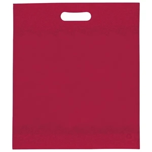 13" X 15" X 3" - Non Woven Die Cut Handle Bag With Logo Imprinted On Both Sides