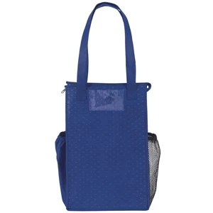 Super Snack (tm) - Insulated Large Bottle-style Tote With Zipper Closure With Colorvista Imprint