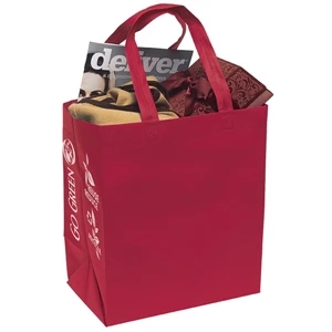 Economy - Non-woven Polypropylene Tote With 20" Handles And Colorvista Imprint