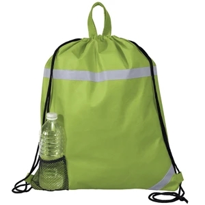 Therm-o-backpack(tm) - Insulated Interior Compartment Backpack With Velcro (r) Closure & Carrying Handles