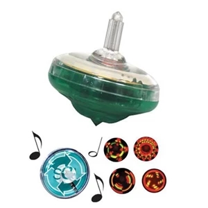 Translucent Led Laser Top With Music Features 64 Random Pattern Displays