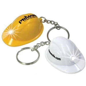 Brite Lights (tm) - Molded Key Light With Mini Hard Hat Shape. Features 1 Led Bulb