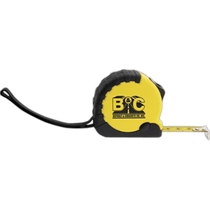 Pro - 12 Foot Metal Tape Measure With Locking Button And Side Hold Button