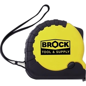 Pro - Tape Measure Of 25 Foot With Metal Tape, Rugged And Has Side Hold Button