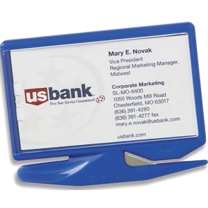 Zippy (r) - Business Card Letter Opener With Staple Remover. Made In The Usa
