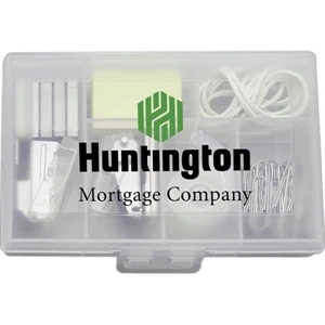 Deluxe Traveling Assistant - Compact Case Including Hole Punch, Stapler And Refills, Tape And More