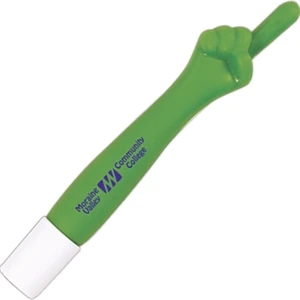 Finger Pens - We're #1 Shaped Ballpoint Pen With Black Ink Cartridge And Medium Point