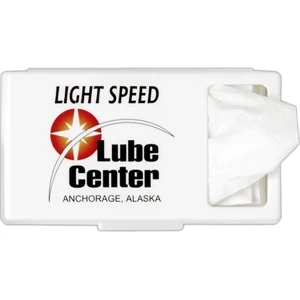 Bio/ad (tm) - Refillable Tissue Dispenser With Travel Size 15 Count Tissue Pack