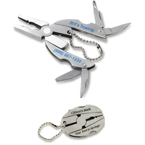 8 Function Multi-tool With Pliers, Wire Stripper, Wire Cutter, Knife, File And More