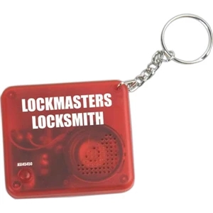 The Original - Red - The Key Chain That Talks Back With Your Custom Sound Message