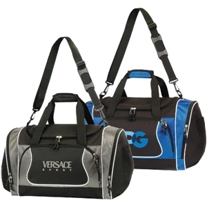 Brighton - Jumbo Sports Duffel Bag With U-shaped Main Zippered Compartment