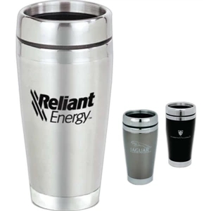 Vigor - Double Wall Stainless Steel Tumbler With Skid Resistant Base, Holds 16 Ounces