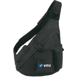 Ultimate Curve - Sling Bag Made Of 600 Denier Polyester With Adjustable Strap And Extra Side Zipper