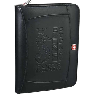 Wenger (r) Expedition (r) - Refillable Journal Bundle Set. Includes Padfolio And Twist Pen