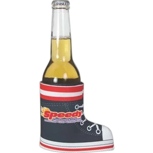 Sneaker Coolie (tm) - Four-color Process Bottle Insulator With Sneaker, 1/8" High Density Scuba Foam