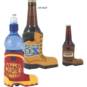 Boot Coolie (tm) - Bottle Insulator With Boot Shape, 1/8" Thick High-density Scuba Foam