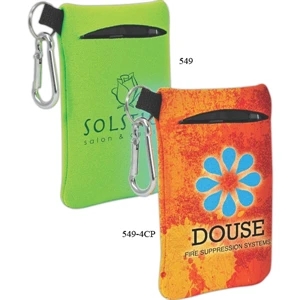 Ecocoolie 2.0 (tm) - Mobile Accessory Holder With Key Ring Loop, Made Of Eco-foam
