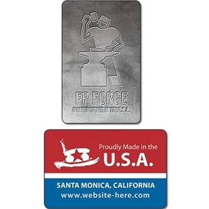 Tuffmag (tm) - Magnet - 1.125" X 1.75" Rectangle With Round Corners - Outdoor Safe