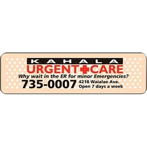 Tuffmag (tm) - Magnet - 1" X 3.5" Rectangle With Round Corners - Outdoor Safe