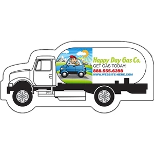 Tuffmag (tm) - Magnet - Gas Truck Shape (3.125" X 1.45") - Outdoor Safe