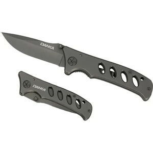 Tool Zone (tm) Versa (tm) - Pocket Knife With Titanium Coated Stainless Steel Frame