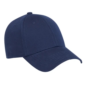 Stretchable Brushed Bull Denim Solid Color Low Profile Pro Style Cap. Blank