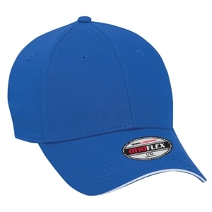 Stretchable Superior Cotton Twill Sandwich Visor Low Profile Pro Style Cap. Blank