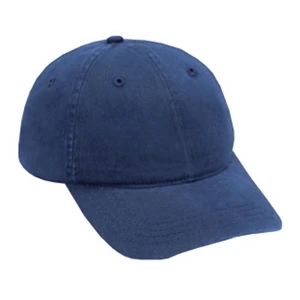 Six Panel, Solid Color Garment Washed Cotton Twill Pro Style Low Fitting Cap. Blank